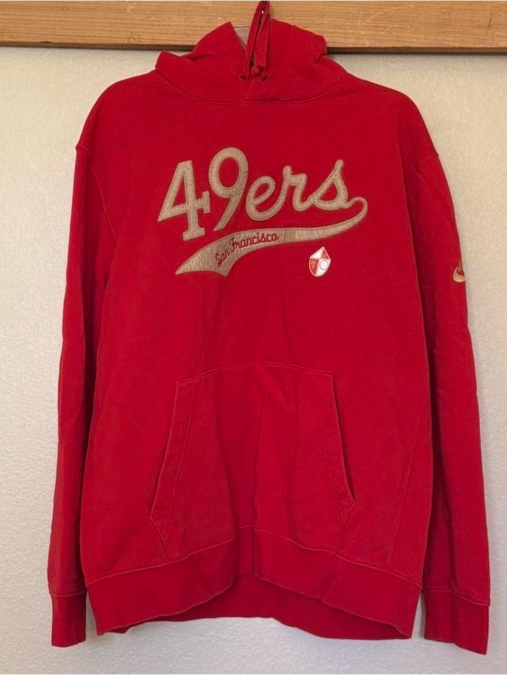 Red Pullover 49er Hoodie